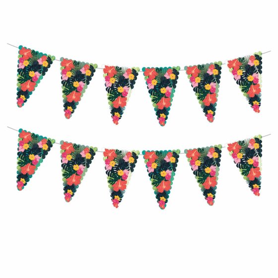 Tropical Bright Party Bunting