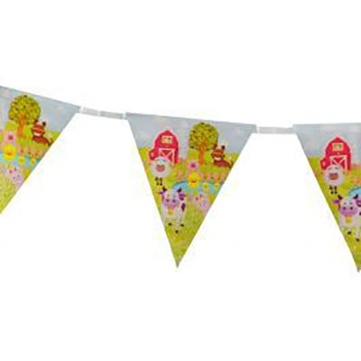 Farmyard Friends Party Flag Bunting