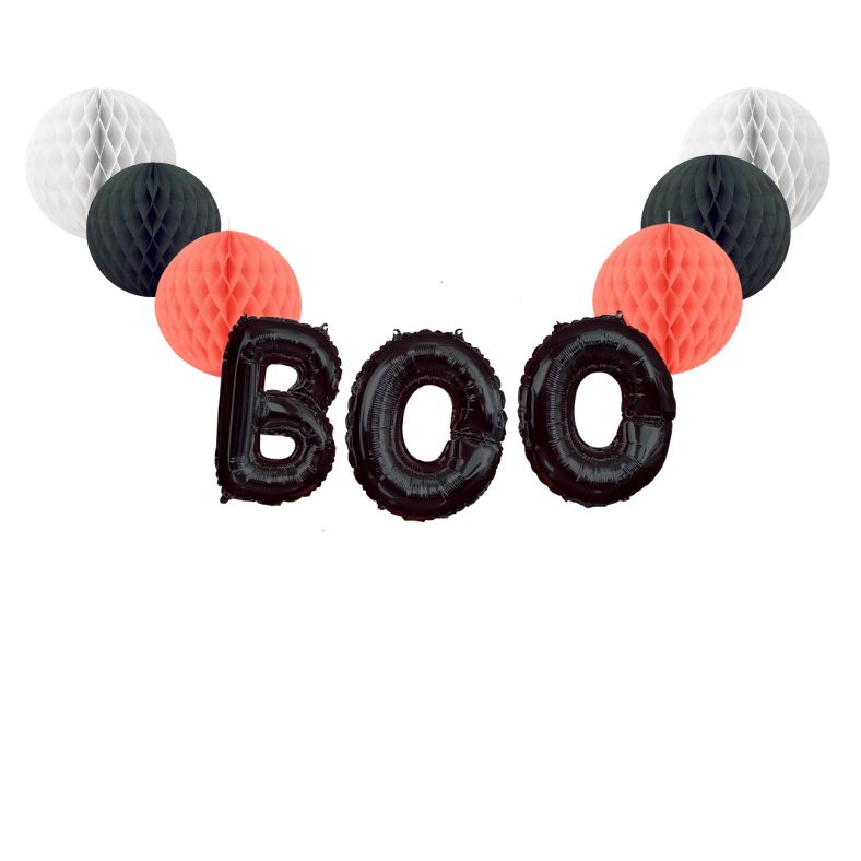 Boo Balloon Garland Kit | The Party Cupboard