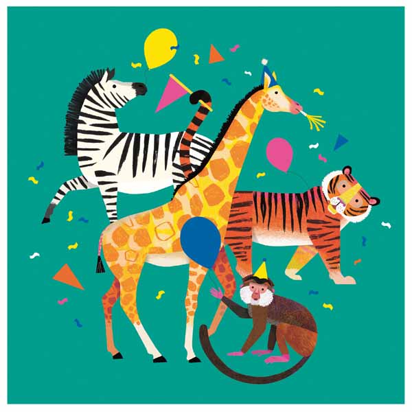 Party Animals Jungle Napkins Talking Tables
