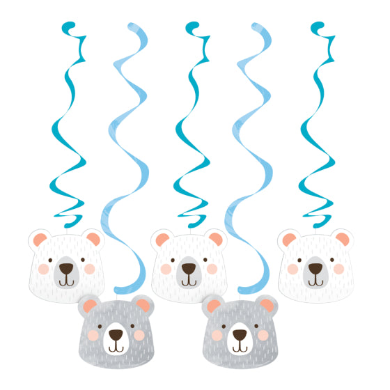 Bear Party Dizzy Dangler Decorations