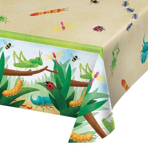 Bugs and Insects Paper Party Tablecloth
