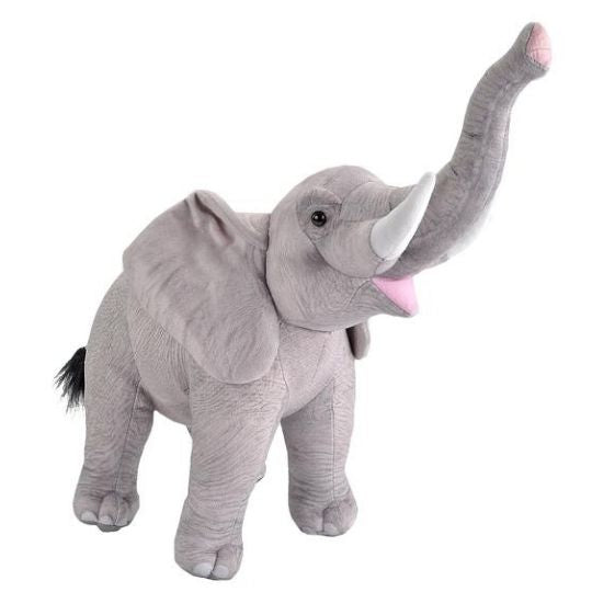 Jumbo Living Earth Elephant Soft Toy