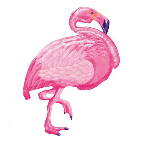 Flamingo Foil Balloon