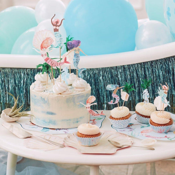 Mermaid Cake Toppers Meri Meri