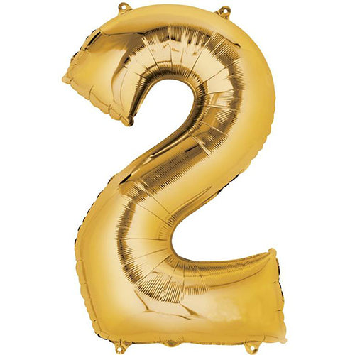 Gold Jumbo Foil Balloon # 2