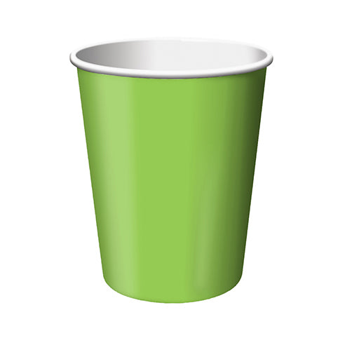 Lime Green Plain Paper Cup
