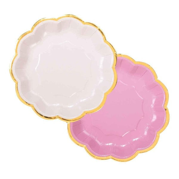 We Heart Pink Small Party Plates Pack of 12