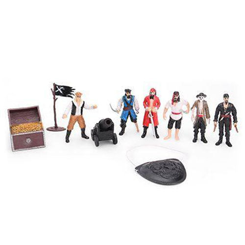 Pirate Figurine Tube Set