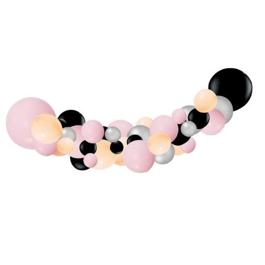 Pink Halloween Balloon Garland