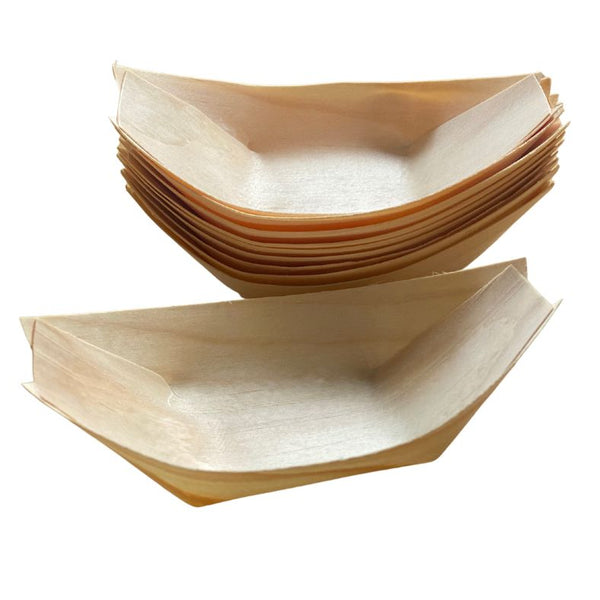 Wooden Serving Boats