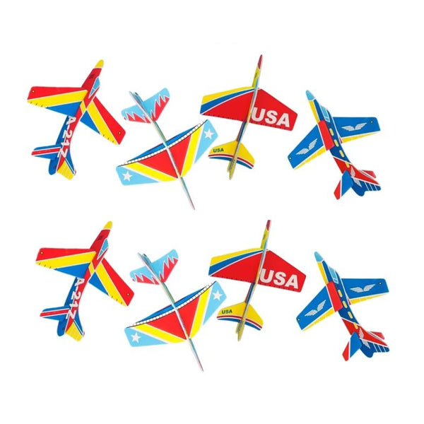 Airplane Gliders Pack of 8