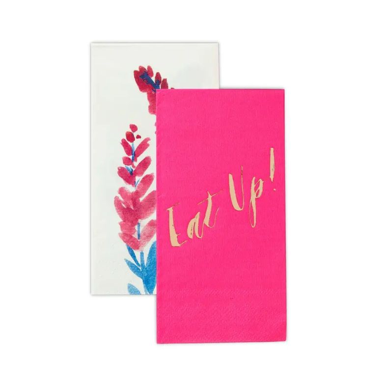 Bright Floral Duo Napkins
