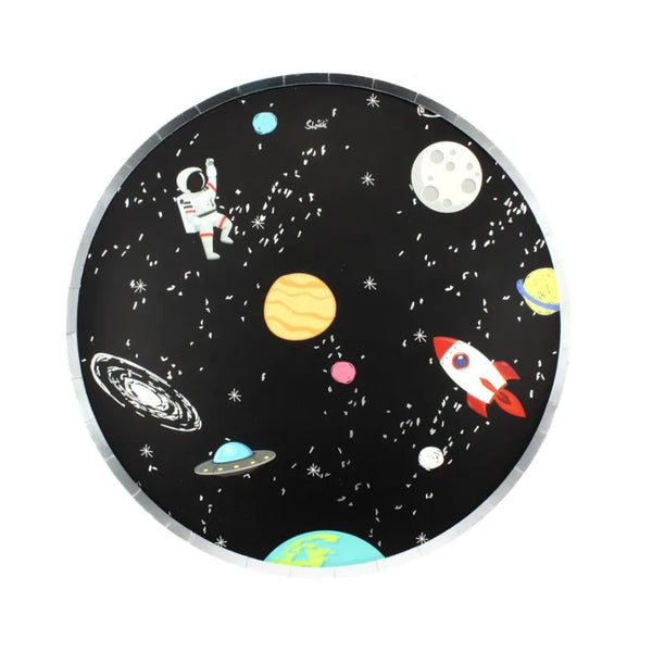 Space Party Paper Plates