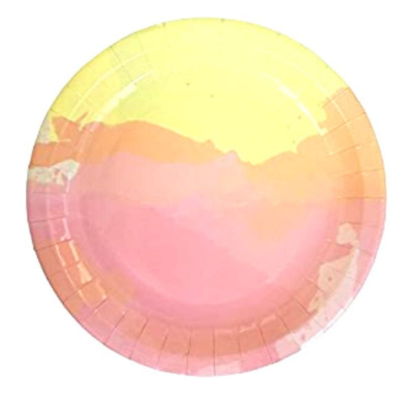 Summer Ombre Party Plate