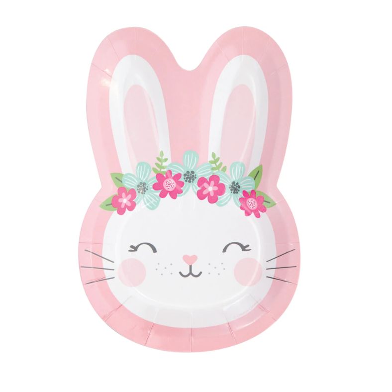 Bunny Rabbit Shaped Party Plates | The Party Cupboard