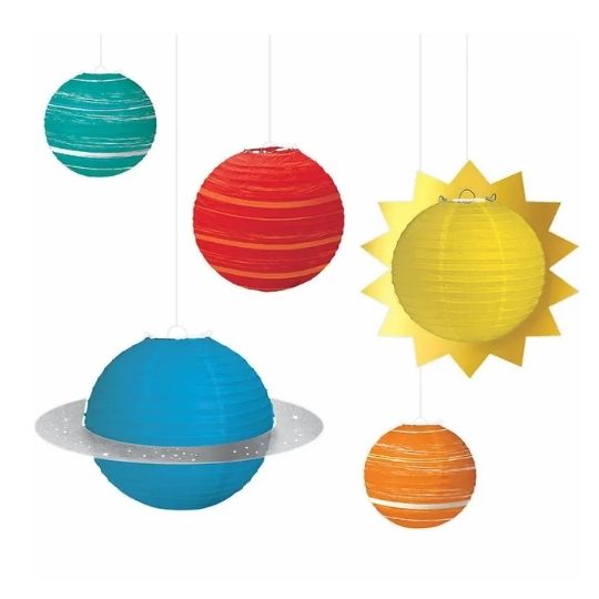 Space Adventure Planets Decoration Kit