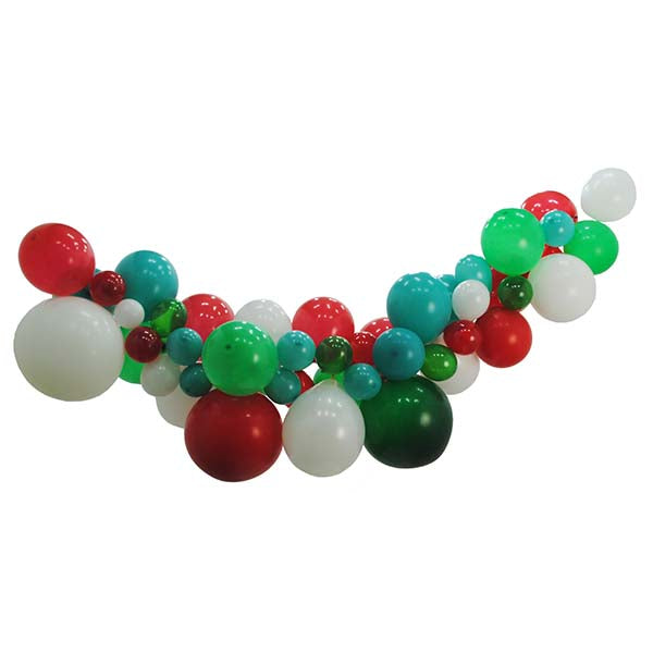 Christmas Balloon Garland