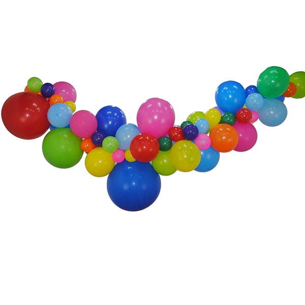 Rainbow Balloon Garland