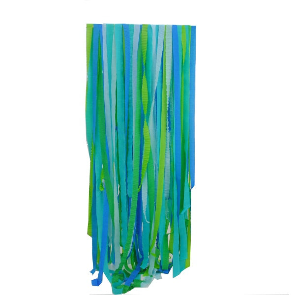 Blue Streamer Decoration Kit