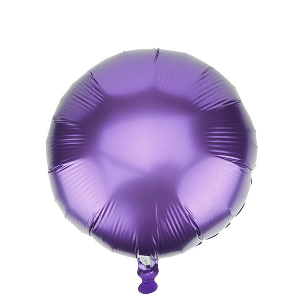 45cm Lavender Round Foil Balloon