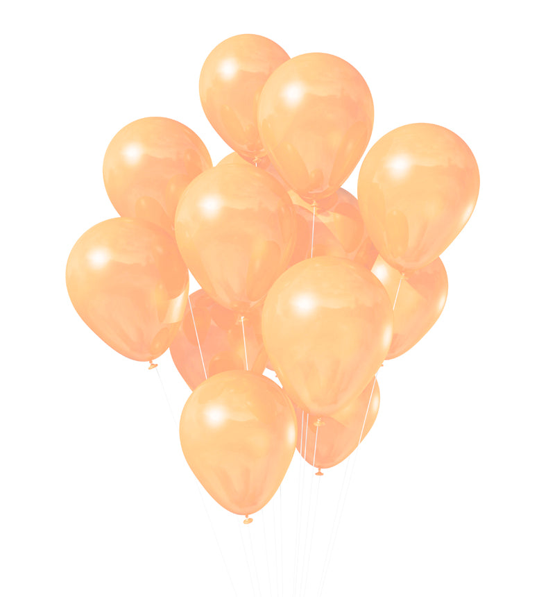 Light Coral Latex Party Balloons