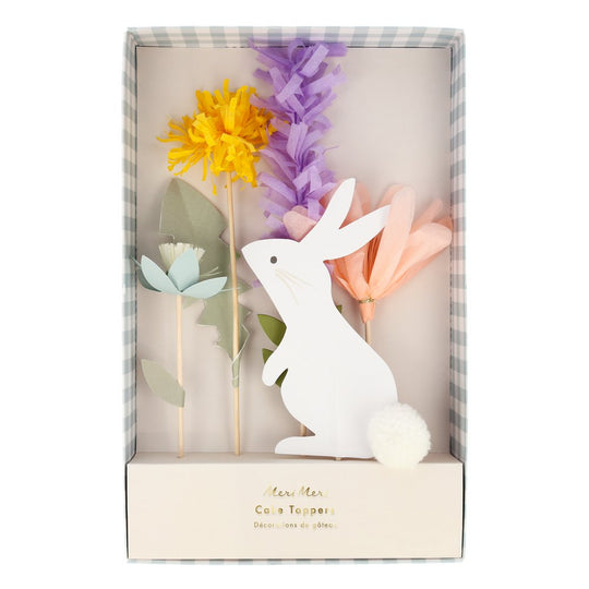 Meri Meri  Easter Bunny Rabbit Cake Toppers