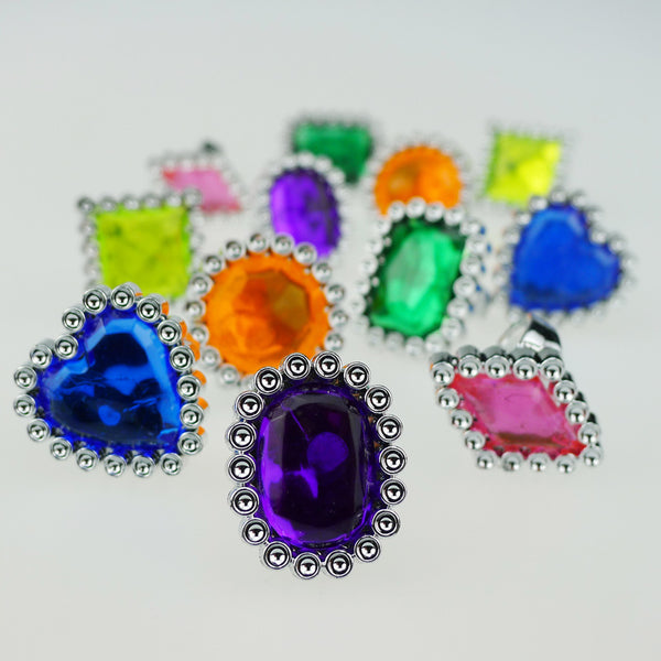 Princess Toy Gem Rings