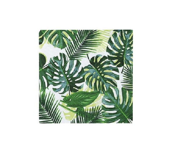Tropical Fiesta Palm Cocktail Napkins Talking Tables