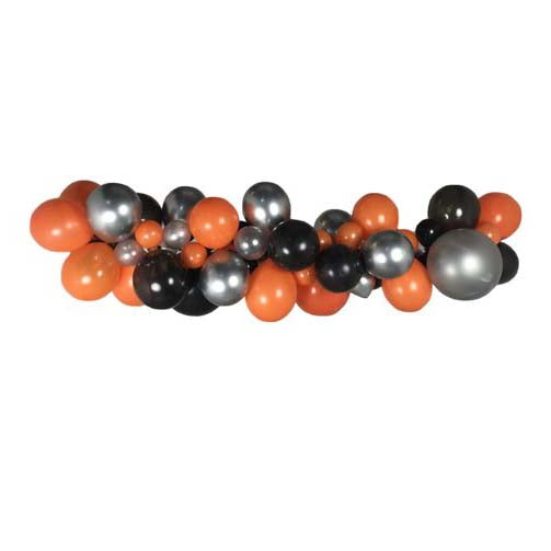 Halloween Orange & Black Balloon Garland