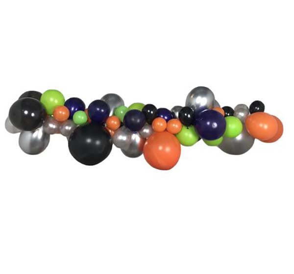 Halloween Colour Mix Balloon Garland