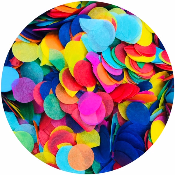 Rainbow Paper Confetti