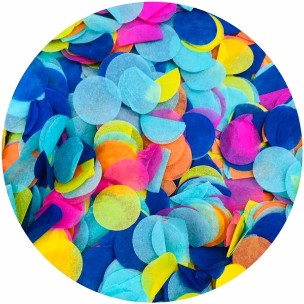 Colour Pop Party Paper Confetti Mix