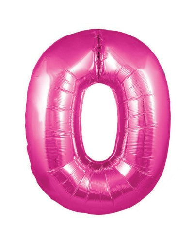 Hot Pink Jumbo Foil Balloon # 0