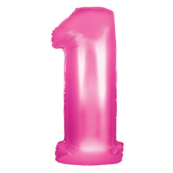 Hot Pink Jumbo Foil Balloon # 1