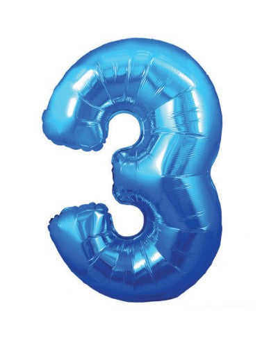 Royal Blue Jumbo Foil Balloon # 3