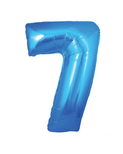 Royal Blue Jumbo Foil Balloon # 7