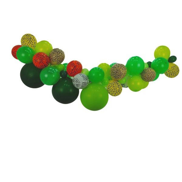 Jungle Go Wild Balloon Garland