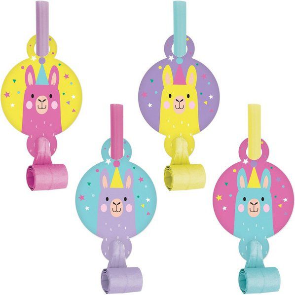 Llama Party Blowouts