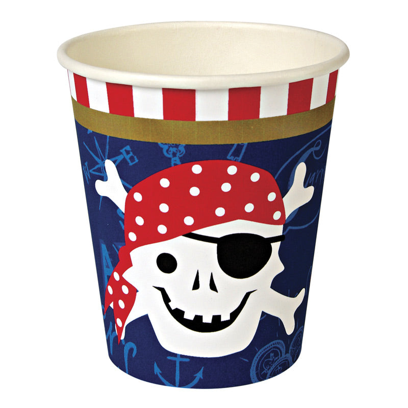 Ahoy There Pirate Party Paper Cups Meri Meri