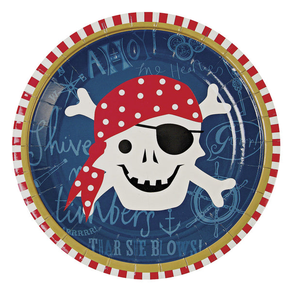 Ahoy There Pirate Party Plate Meri Meri