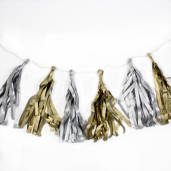 Metallic Paper Tassel Kit