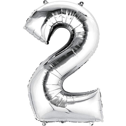 Silver Jumbo Foil Balloon # 2