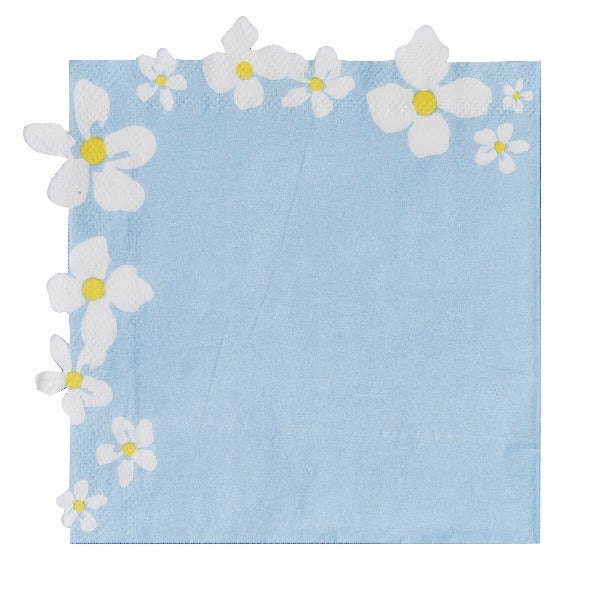 Daisy Floral Vintage Paper Napkins