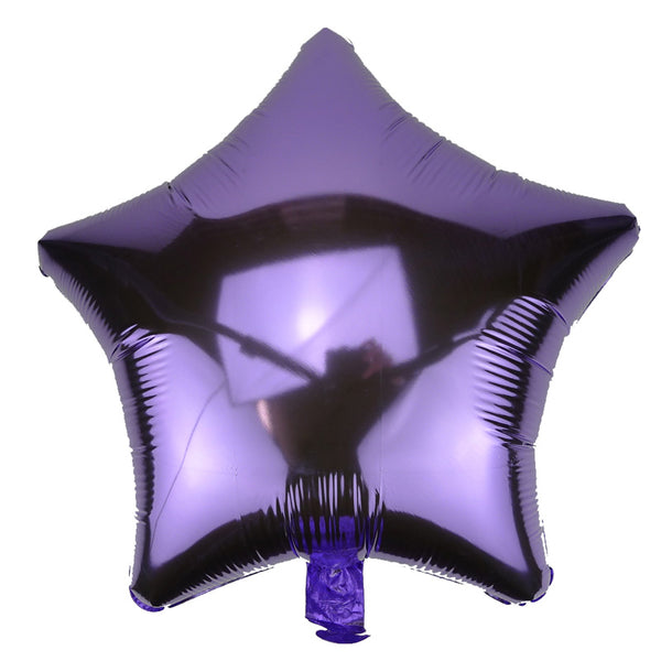 50cm Lavender Star Foil Balloon