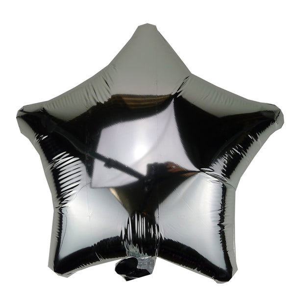 50cm Silver Star Foil Balloon