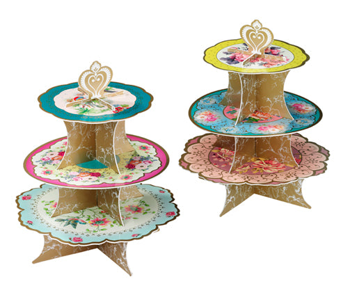 Truly Scrumptious Cardboard Cupcake Stand Vintage Talking Tables