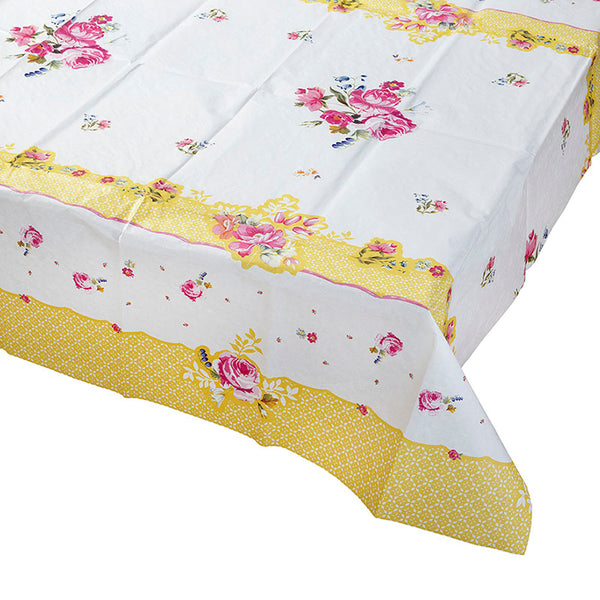 Truly Scrumptious Vintage Disposable Tablecloth Talking Tables